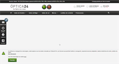 Desktop Screenshot of optica24.es